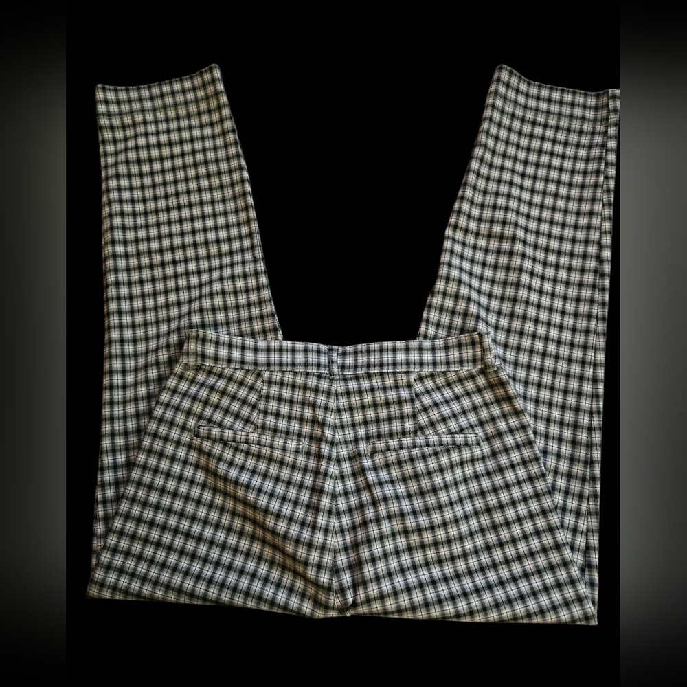 Black and White Plaid Pants - Picture 8 of 8